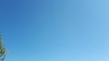 Clear Blue Sky Background, On beautiful day Royalty Free Stock Photo