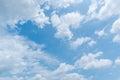 Clear blue sky background,clouds background. Royalty Free Stock Photo