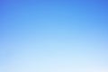 Clear blue sky background and empty space for your design, no cloud Royalty Free Stock Photo