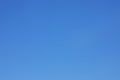 Clear blue sky background and empty space for your design, no cloud Royalty Free Stock Photo