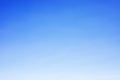 Clear blue sky background and empty space for your design, no cloud horizontal shape Royalty Free Stock Photo