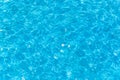 Swimming pool water surface in the sunlight texture background and wallpaper Royalty Free Stock Photo