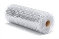 Roll of clear bubble wrap with air-filled bubbles for protective packaging, showcasing texture and material characteristics Royalty Free Stock Photo