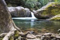 The clear cold waters of The Midnight Hole in the Smokies.