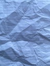 Clear crumpled line paper texture background, blank sheet notebook Royalty Free Stock Photo