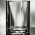 Clear and empty, with its smooth surface emphasizing its transparency and Royalty Free Stock Photo