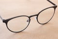 Clear eyeglasses black frame vintage style fashion