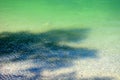 Clear and fresh water in mountain lakes Royalty Free Stock Photo