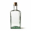 Clear Glass Bottle In Absinthe Culture Style