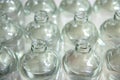Clear Glass Bottle fill with Liquid Royalty Free Stock Photo
