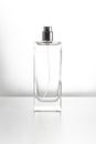 Clear glass perfume bottle package product cosmetic beauty cologne aroma