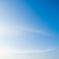 Clear gradient sky transitioning from light Royalty Free Stock Photo