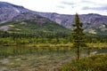 Clear Lake in the Khibiny Mountains Royalty Free Stock Photo