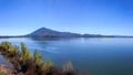 Clear Lake Panorama Royalty Free Stock Photo