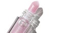 Clear Lip Gloss Container with Pink Gloss Royalty Free Stock Photo
