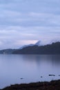 Night landscape of Loch Lomond Royalty Free Stock Photo