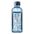 Clear Plastic Bottle With Sparkling Water And Bubbles. Refreshment And Hydration Concept Isolated On Transparent Royalty Free Stock Photo