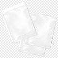 Clear plastic file, three hole punched page sleeve protector mock-up. Top loading document pocket with paper sheet inside