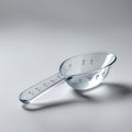 Clear Plastic Measuring Spoon Royalty Free Stock Photo