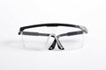 Clear plastic safety goggles Royalty Free Stock Photo