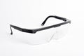 Clear plastic safety goggles Royalty Free Stock Photo