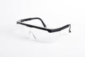 Clear plastic safety goggles Royalty Free Stock Photo