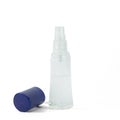 Clear plastic spray bottle Royalty Free Stock Photo