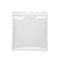 Clear plastic ziplock bag on white background Royalty Free Stock Photo