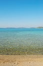 Clear sea panorama Royalty Free Stock Photo