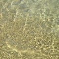 Clear sea water Royalty Free Stock Photo