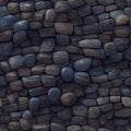 Clear Seamless Stone Wall Texture for Backgrounds and Designs.