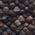 Clear Seamless Stone Wall Texture for Backgrounds and Designs.