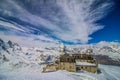 Clear sky and cloudy Mountain Matterhorn View, Zermatt, Switzerland