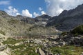 Clear sky over Musala peak and Musalenski lakes, Rila mountain Royalty Free Stock Photo