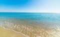 Clear sky over Perdepera turquoise water Royalty Free Stock Photo
