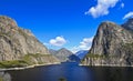 Clear Spring Day at Hetch Hetchy Royalty Free Stock Photo