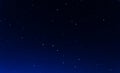 Clear starry night sky with bright constellations Royalty Free Stock Photo