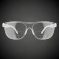 Clear sunglasses  on white background Royalty Free Stock Photo