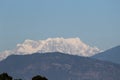 Clear sunny day after snowfall