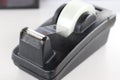 Clear tape is used for sticking things and being sticky Royalty Free Stock Photo