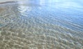 Clear transparent beach water shore