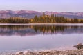 Clear water of Boya Lake