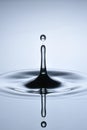 Clear Water Drop Splash Royalty Free Stock Photo