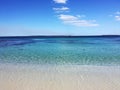 Clear water at Hyams Beach Royalty Free Stock Photo