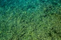 Clear water of Lake Ohrid on a summer day, City of Ohrid, North Macedonia FYROM