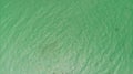 Clear water in the ocean. A blue, green, sea surface for background. View From above, flat lay. Aerial view, tropical beach, top v Royalty Free Stock Photo