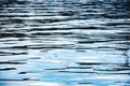 Colored water reflections in Arctic Ocean Royalty Free Stock Photo