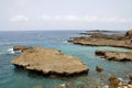 Clear water by volcanic islets