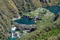 Clear waters of CaÃÂ±ete river near Vilca village, Peru