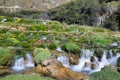 Clear waters of CaÃÂ±ete river near Vilca village, Peru